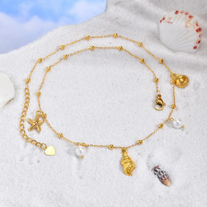 Ocean Treasure Charm Necklace