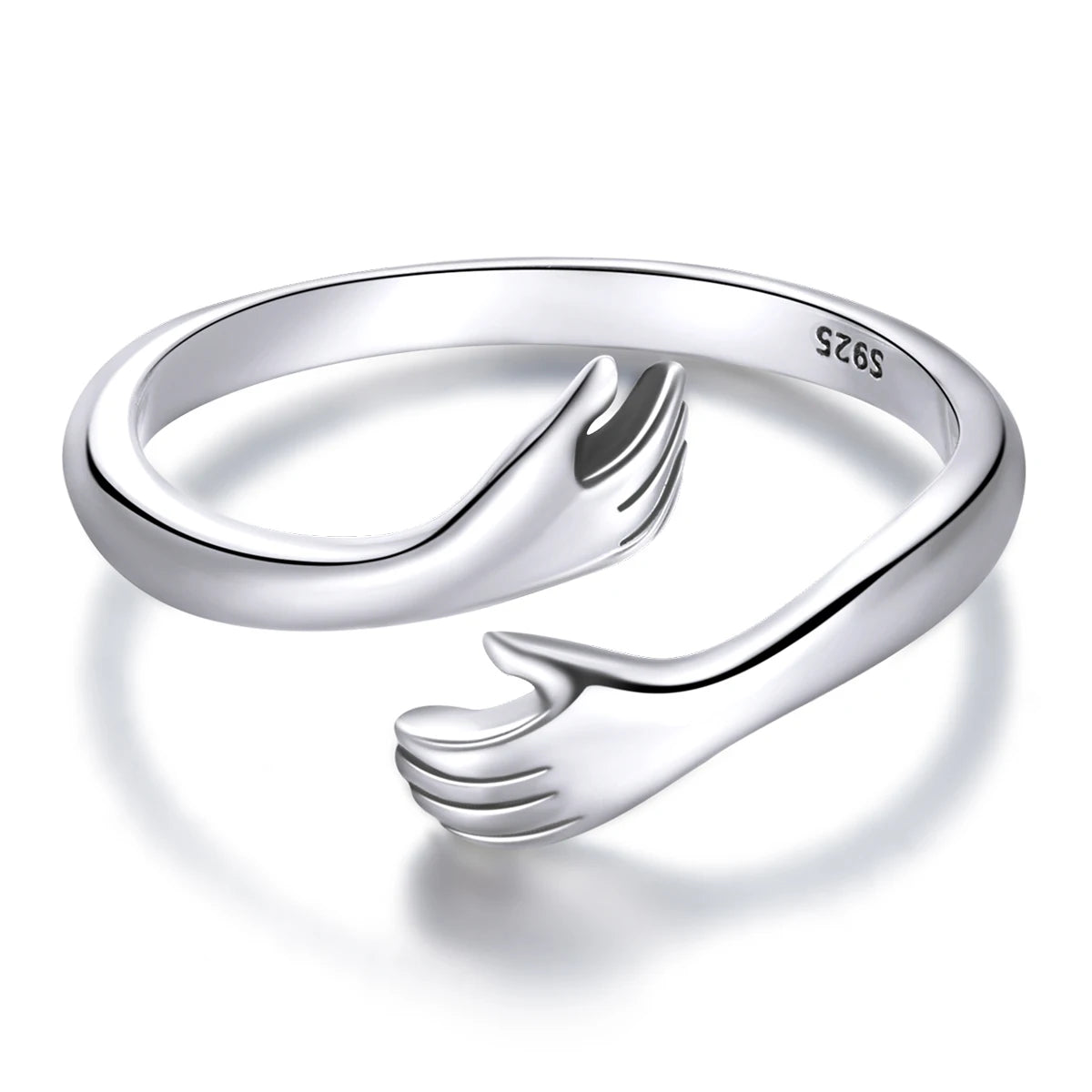 Warm Embrace Silver Ring