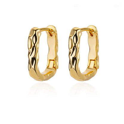 Golden Starfish Shell Studs
