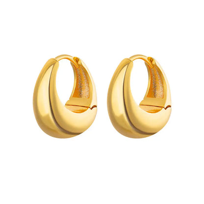 Golden Starfish Shell Studs