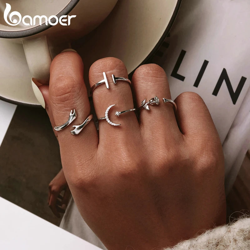 Warm Embrace Silver Ring