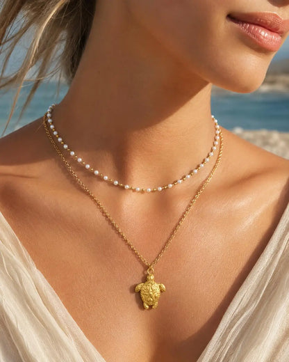 Ocean Treasure Charm Necklace
