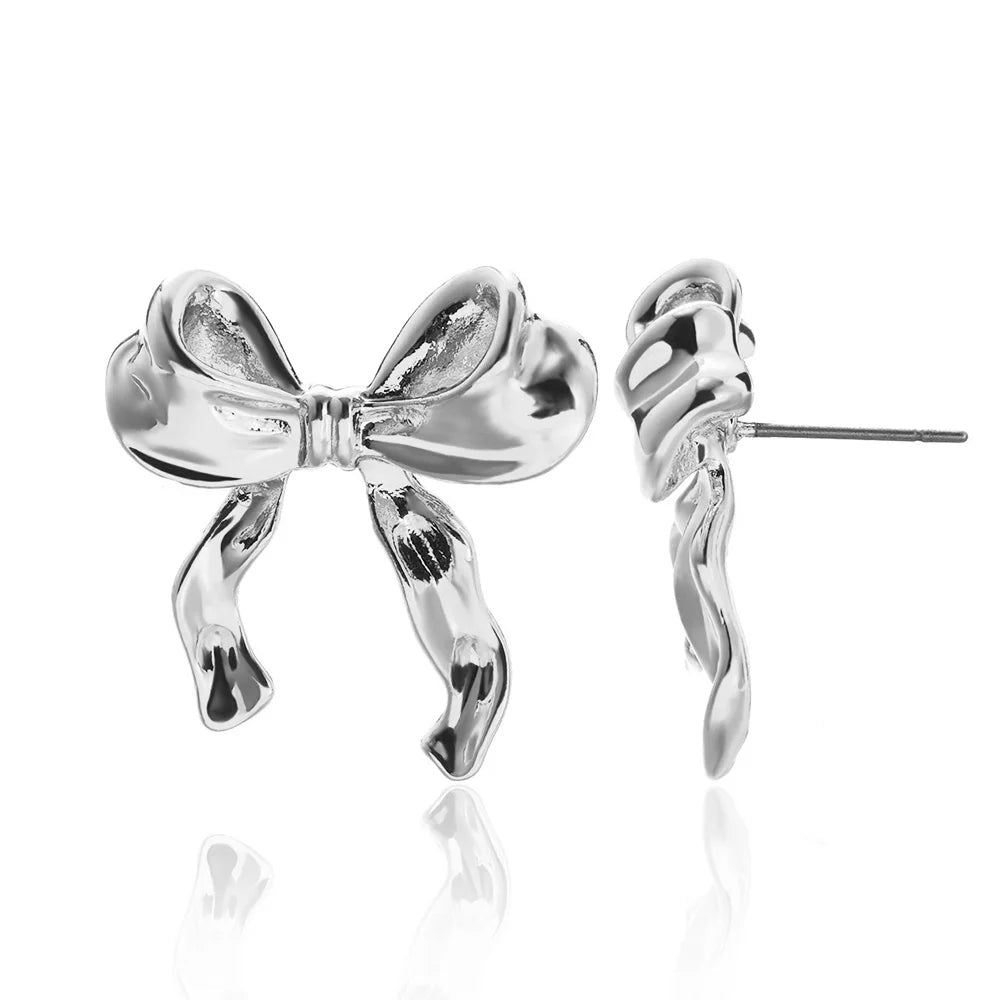 Golden Starfish Shell Studs