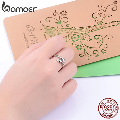 Warm Embrace Silver Ring